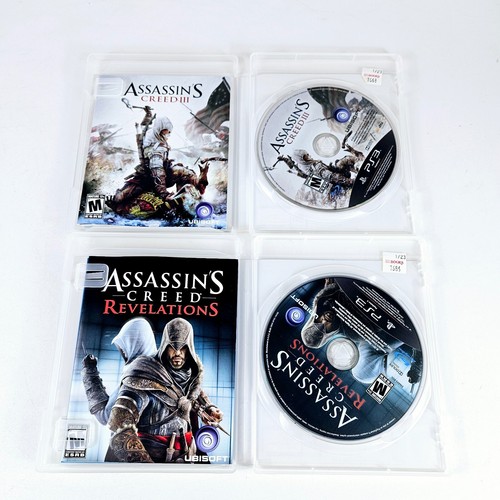 Lotto Assasin’s Creed III e Assasins Creed Revelations PlayStation 3 PS3 CIB - Foto 3 di 4
