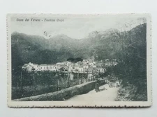 POSTCARD BODY OF CAVA DÈ TIRRENI SALERNO CAMPANIA VILLAGE LANDSCAPE ENTRANCE