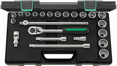 Stahlwille SOCKET SET 1/2'' 96035125 Set with  23 Psc. 50A/17/6 KN