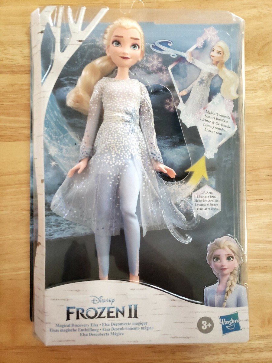Disney Frozen Magical Discovery Elsa Doll with Lights Sounds