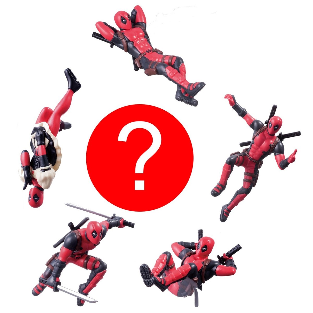 Marvel Deadpool Japanese Blind Box Toy 1 Random Surprise Mini
