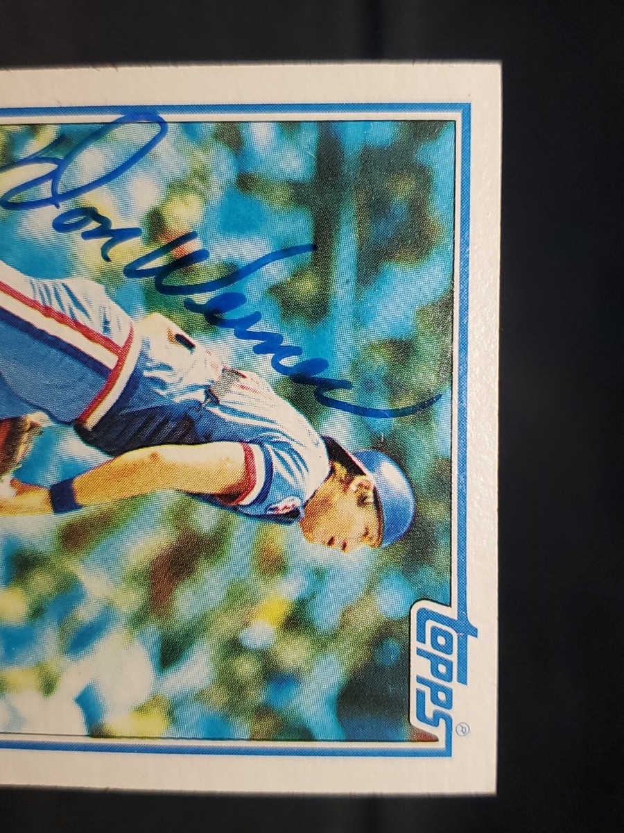 1983 Topps - #504 Don Werner Signed/Autographed P282 | eBay