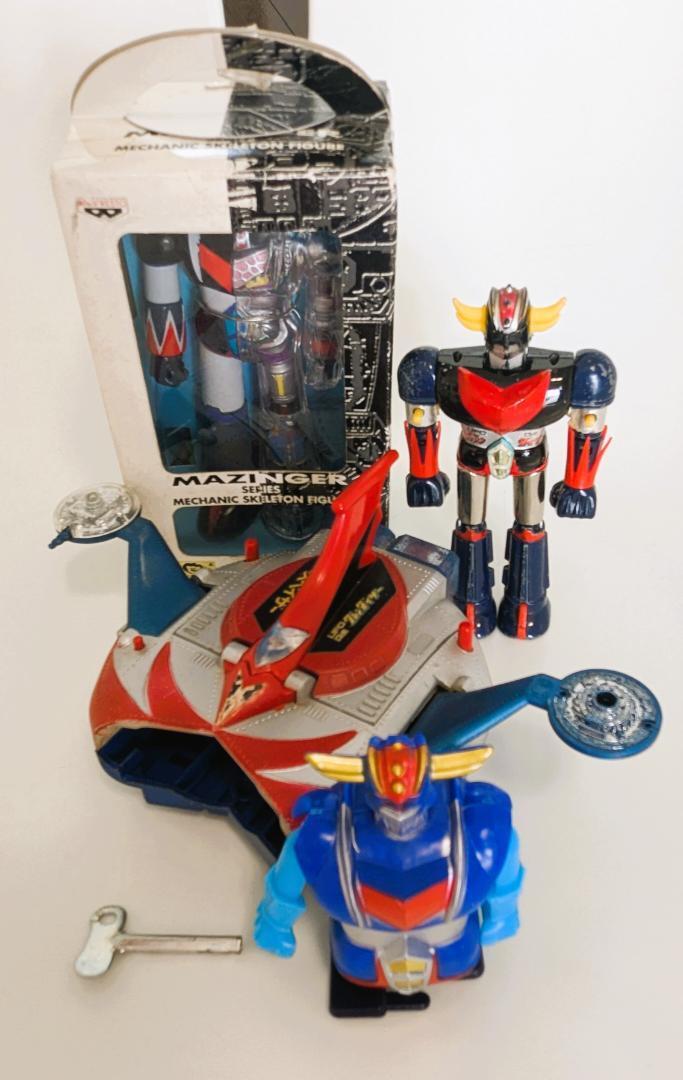 UFO Robot Grendizer Spaizer Figure Chogokin set BANDAI