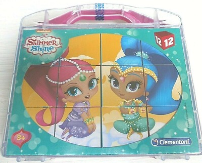 Nickelodeon Shimmer &Shine Würfelpuzzle,Cubi-Cubes-Cubos,Neu