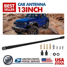 13 Inch Universal Car Antenna Radio AM/FM Antenna Decoration Rubber High Quality