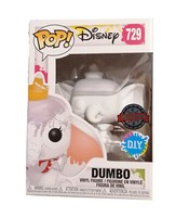 Funko Pop! Disney - Dumbo Weiß Special Edition + D.I.Y. Vinyl Neu 729
