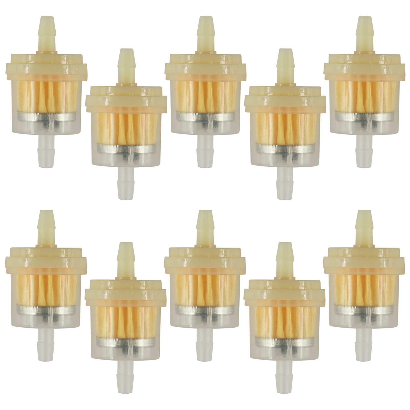 10 Fuel Filter 1/4" or 5/16" fits John Deere AM116304 AM101126 GY20709 M147272 eBay