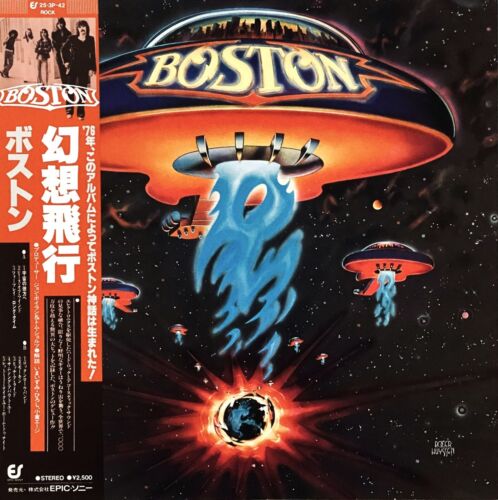 BOSTON / BOSTON, VINYL LP, OBI, JAPAN - Picture 1 of 7