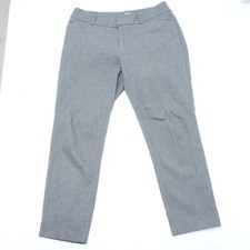a.n.d e a w y Dress Pants Women's 4 Heather Gray Stretch Straight Leg Formal