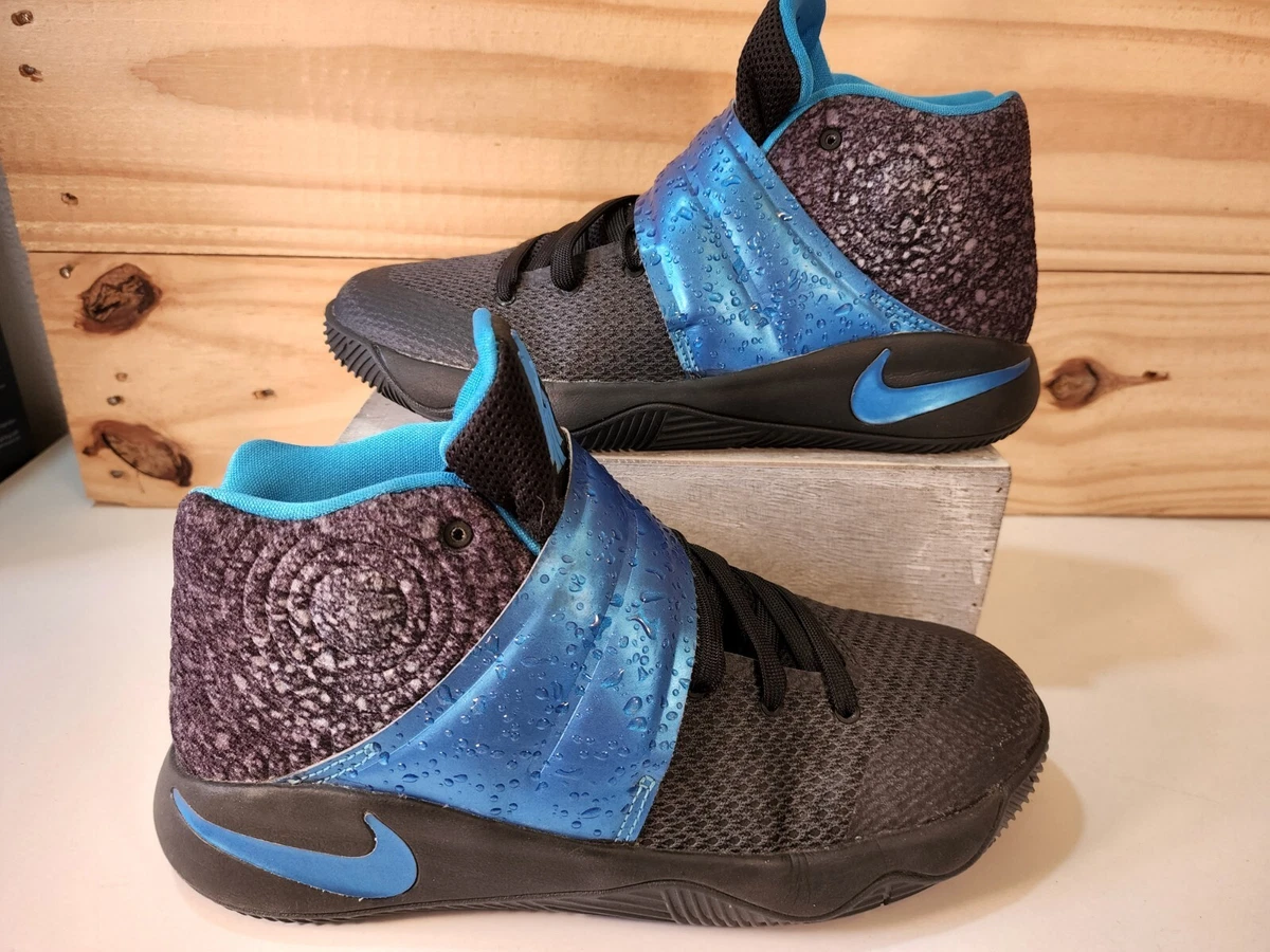 Nike 2 &#034;Wet&#034; Size 7 GS Black/Blue | eBay