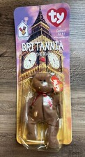Ty McDonald  s Beanie Babies 1999 Britannia The Bear - Rare with Tag Errors  