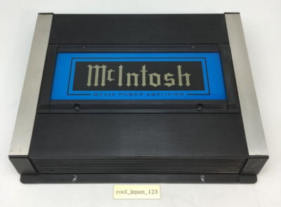 カーオーディオ McIntosh MC420 POWER AMPLIFIER McIntosh MC420 Power Amplifier Car AV 4 Channel 50W x 4 Free