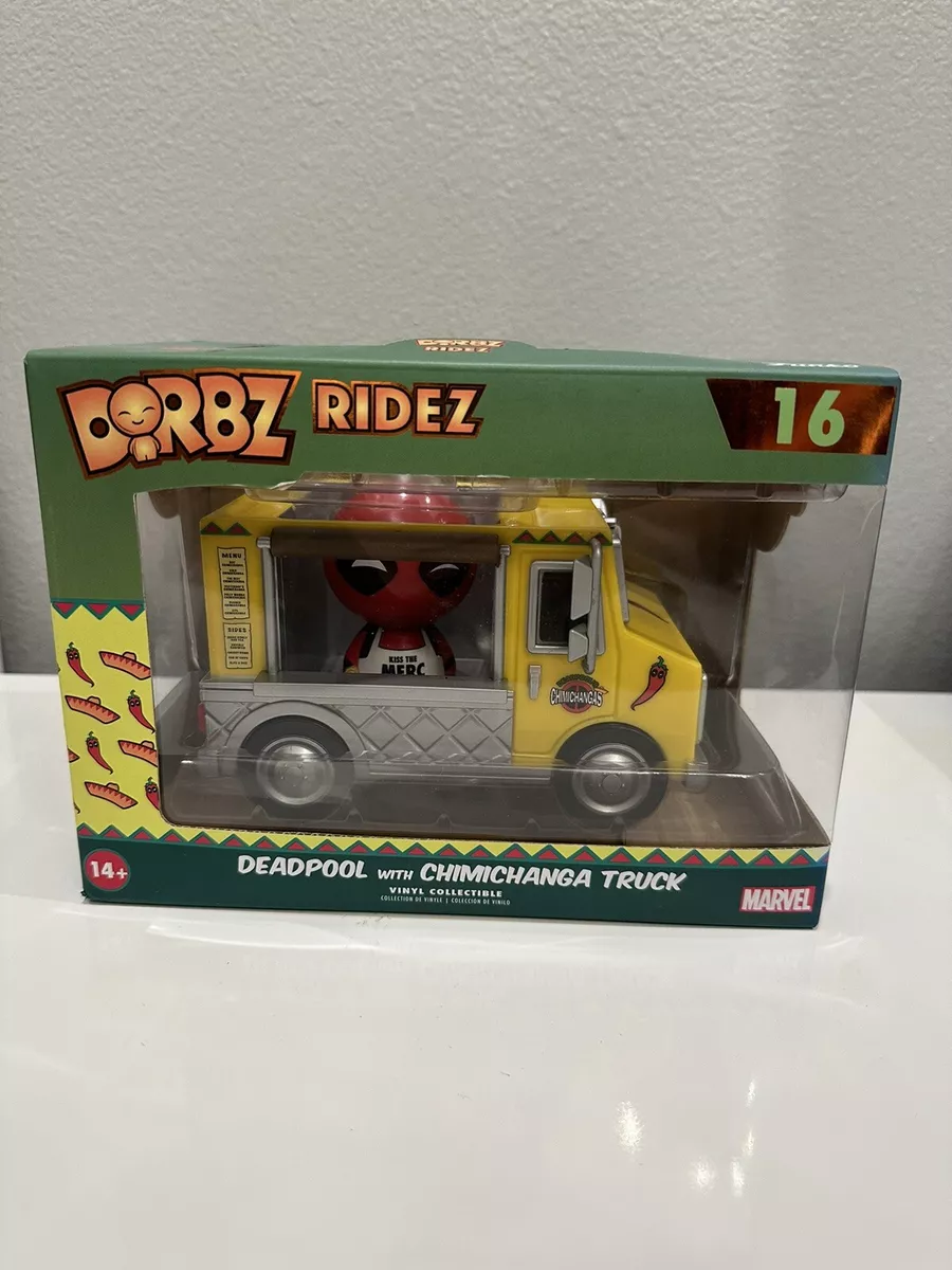 Dorbz Rides Deadpool Chimichanga Truck Vinyl Figure