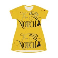 All Over Print T-Shirt Dress