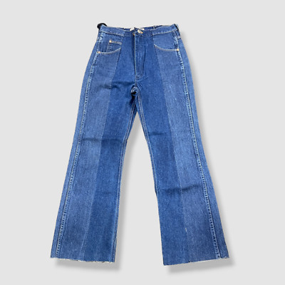 $360 E.L.V Denim Women's Blue Contrast Boyfriend Jeans Pants Size 27