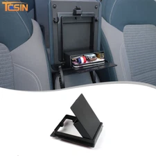Black Armrest Storage Tray Box Organizer for Ford Bronco 2021-2023 Accessories
