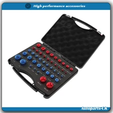 Nut and Bolt Thread Inspector Identifier Thread Gauge 44 Pcs 23 In. and 21 Metri