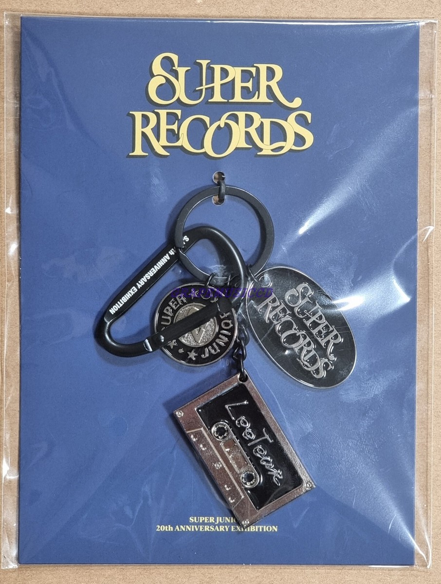 SUPER JUNIOR 20th ANNIVERSARY EXHIBITION SUPER RECORDS METAL