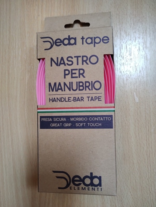 Deda Bar Tape for road, gravel, CX drop handlebar bicycles Pink Panther