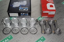 CP Pistons BC625+ Rods Silvia 240sx S13 S14 SR20DE SR20DET 8.5:1 87mm