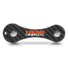 5.7 Liter Hemi Real Carbon Fiber Key Organizer Holder Key Chain