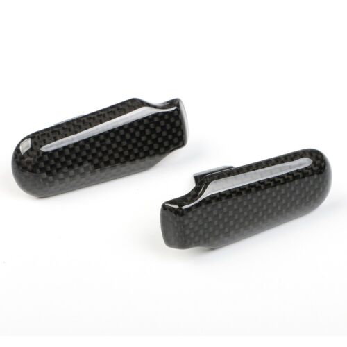 Dress Up Your Car's Interior with Carbon Fiber Gear Shift Knob Cover Trim - Picture 1 of 11