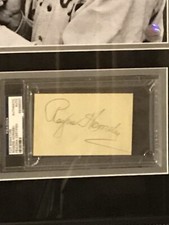 Rogers Hornsby Signed Autographed Cut PSA DNA COA St. Louis Cardinals MLB