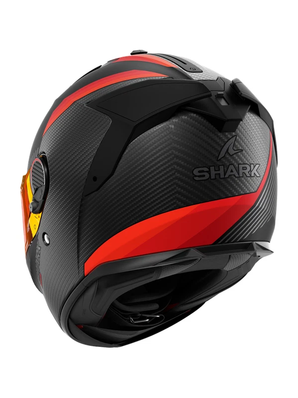 CASCO INTEGRALE SHARK SPARTAN GT PRO CARBON 2206-E DOKHTA MAT DOA TAGLIA M - Immagine 2 di 4