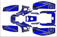 Yamaha Warrior 350 full Graphic Kit