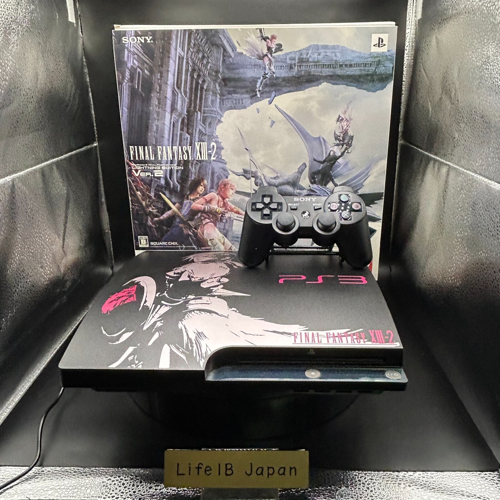 Sony PS3 320GB Final Fantasy XIII-2 Lightning Limited Edition Black CEJH-10020