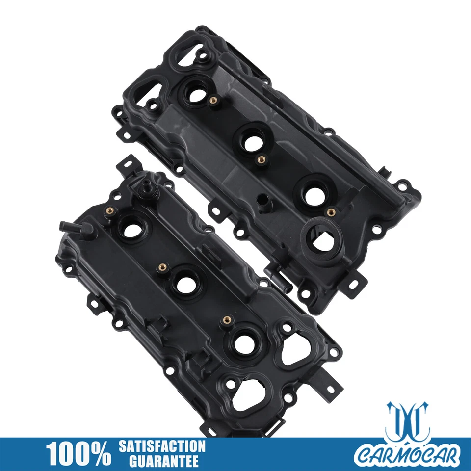 2x Engine Valve Cover & Gasket For Nissan 350Z Infiniti EX35 FX35 G35 M35 Q50 Foto 3 de 4