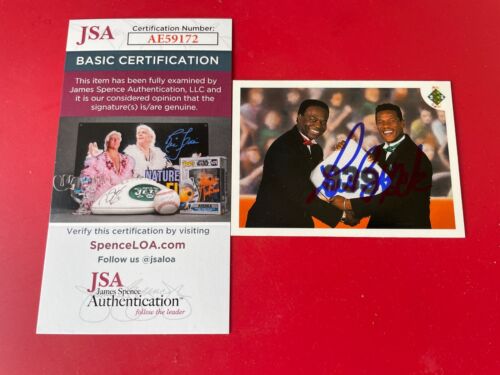 Lou Brock Cardinals HOF 1991 Upper Deck UD Card Signed Auto JSA COA - Picture 1 of 2