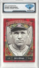 2013 Panini Cooperstown HARRY HEILMANN #34 Red Crystal /399 💎 DSG 9 Mint