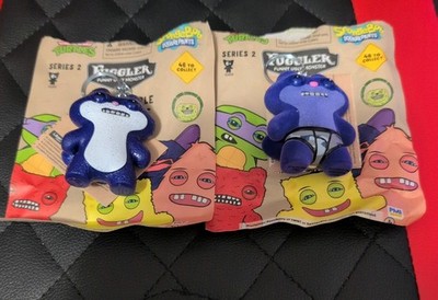 Fuggler Bag Clip Keychain Series 2 TMNT Purple Squirrel Common and Catch me 