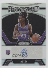 2023-24 Panini Prizm Penmanship Silver Prizm Keon Ellis #PNM-KES Auto fl4