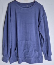 Unbranded Pullover Sweatshirt Charcoal Gray Women's Size M