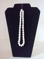 Cultured Baroque Freshwater Pearl Necklace With Sterling Clasp, 16in, 10-12mm