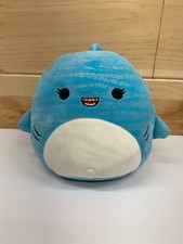 Squishmallows Lamar Blue Shark Plush Stuffed Animal 7-1/2