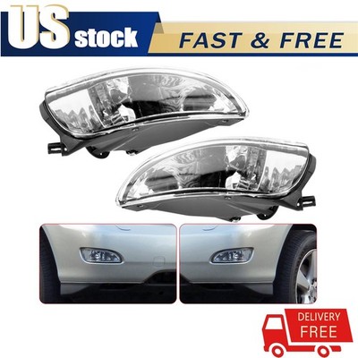 Fog Light For Lexus RX300 RX330 RX350 Clear Front Bumper Driving Lamp LH+RH 2X