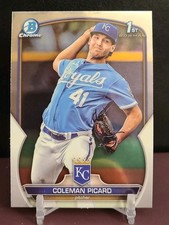 2023 Bowman Draft Chrome Coleman Picard #BDC-161 1st Bowman RC