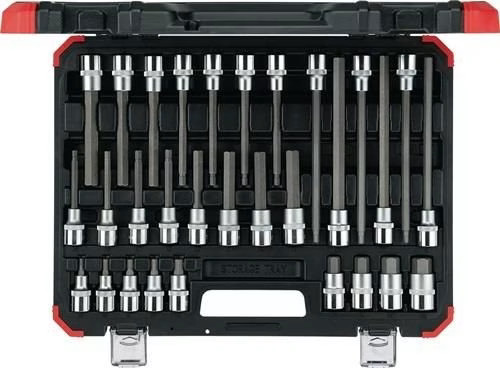 Gedore Red SteckschlüSselsatz R6800 3030 30 Teilig 1/2 Zoll 5-19Mm-image