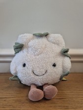 Jellycat Amuseable Cauliflower Plush Toy BNWT Genuine Retired