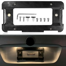 Rear License Plate Base Mount Bracket Frame Holder For Bmw Replace 51187160607 Rear License Plate Base Mount Bracket Frame Holder For Bmw Replace 51187160607