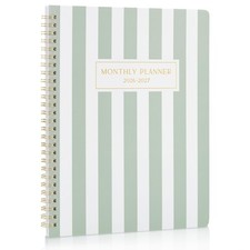 Sage 2026-2027 Monthly Planner To Do List Notebook Calendar Book