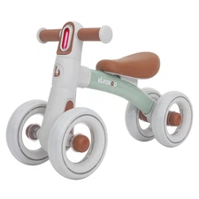 Ubravoo Baby Slide Balance Bike for 12-24 Months,3-Mode Headlight & 4 Transparen