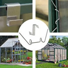 Efficient 50pcs Greenhouse Glass Clips for Safe and Secure For Fitting