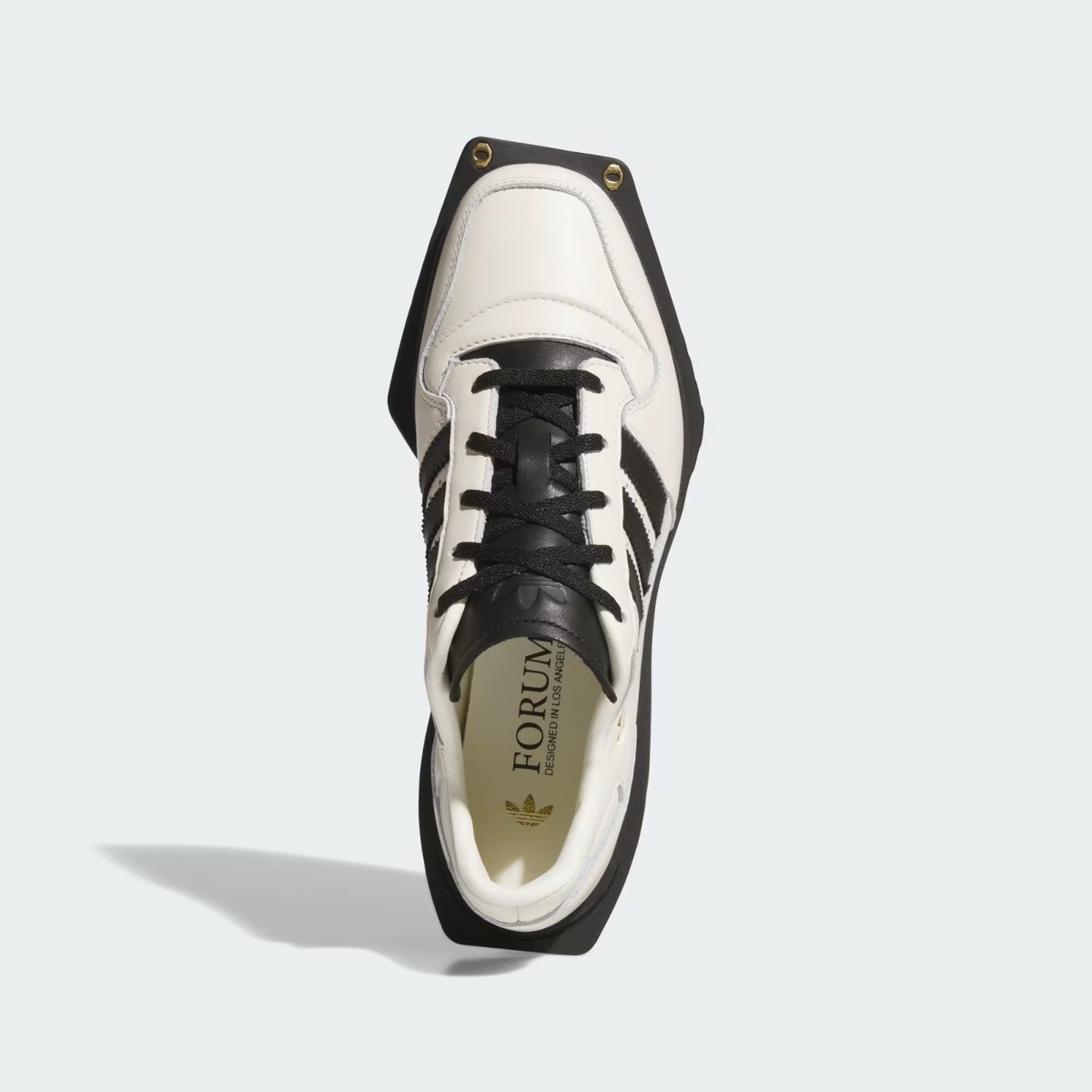 FORUM SQ W　JR9744 adidas Originals FORUM SQ W JR9744 Cream White Core Black Gold
