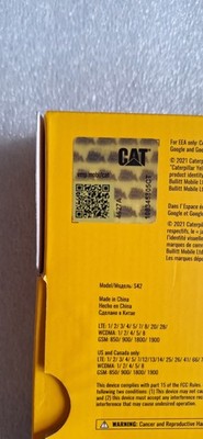 CAT S42 H+,MILITÄRSTANDARD MIL810H, aktl. Version mit HOLOGRAMM, Dual Sim!