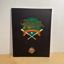 Cal Ripken Jr Baltimore Orioles Official MLB Commemorative Book, Mint