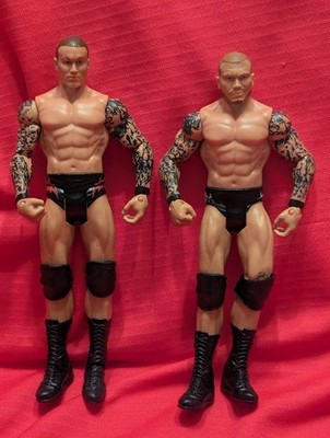 WWE Mattel Randy Orton Basic Action Figure Lot of 2  Wrestling RKO Viper
